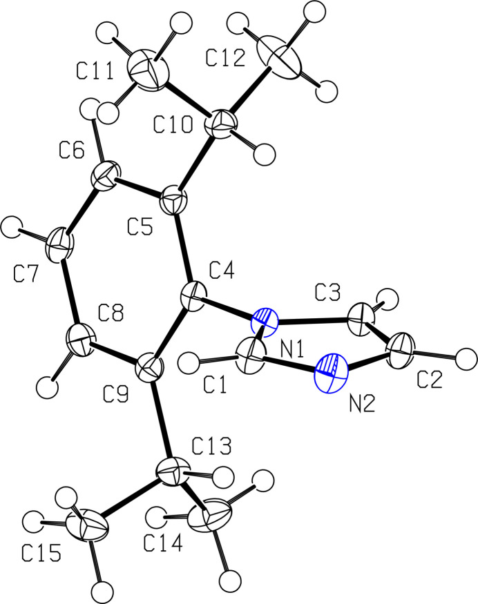 Crystal structure of 1-(2,6-diiso­propyl­phen­yl)-1H-imidazole