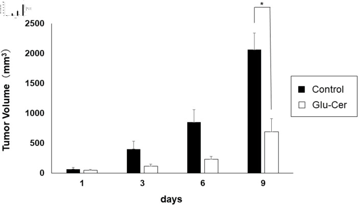 Oral Administration of Glucosylceramide Suppresses Tumor Growth by Affecting the Ceramide/Sphingosine-1-Phosphate Balance in Breast Cancer Tissue.