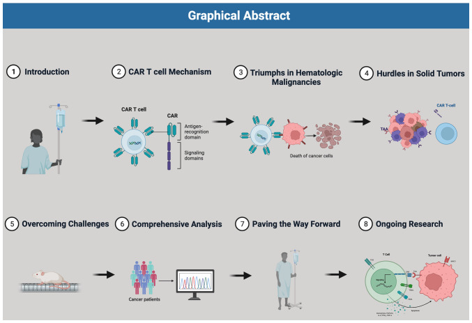 Investigating chimeric antigen receptor T cell therapy and the potential for cancer immunotherapy (Review).