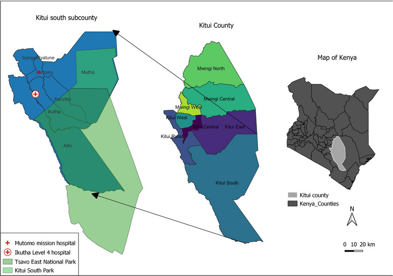 A review of human dog-bite injuries in Kitui South subcounty, Kenya (2017-2021).