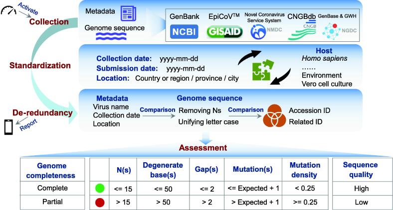 RCoV19: A One-stop Hub for SARS-CoV-2 Genome Data Integration, Variant Monitoring, and Risk Pre-warning