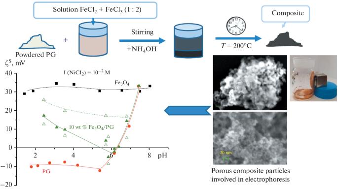 Effect of Magnetite Content and Specificity of Nickel(II) Ions on Electrokinetic Properties of Composites Based on Porous Silica Particles