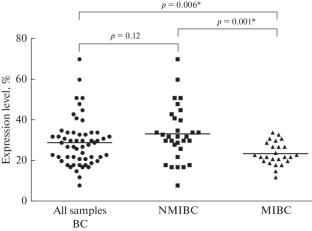 Quantitative Immunofluorescence Evaluation of PD-L1 Expression in Non-Muscle-Invasive and Muscle-Invasive Urothelial Bladder Cancer