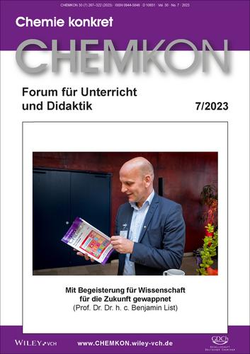 Titelbild: Mit Begeisterung für Wissenschaft für die Zukunft gewappnet (CHEMKON 7/2023)