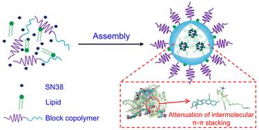 Lipid-assisted PEG-b-PLA nanoparticles with ultrahigh SN38 loading capability for efficient cancer therapy†