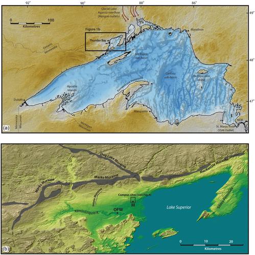 Coastal archaeological site visibility problems and underwater prospects in the Northern Lake Superior Basin