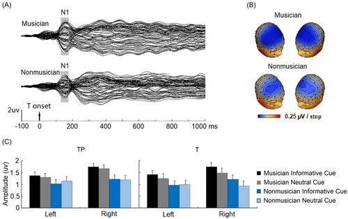 Temporal deployment of attention in musicians: Evidence from an attentional blink paradigm