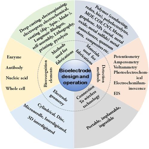 Advances in Bioelectrode Design for Developing Electrochemical Biosensors