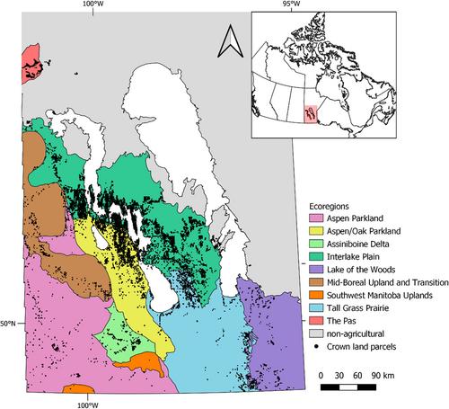 Assessment of remotely sensed inventories for land cover classification of public grasslands in Manitoba, Canada