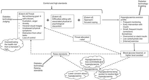 Hyperglycaemia aversion in type 1 diabetes: A grounded theory study