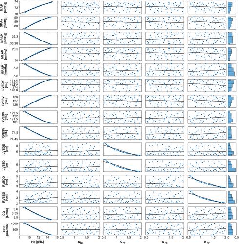 Computational evaluation of heart failure and continuous flow left ventricular assist device support in anaemia