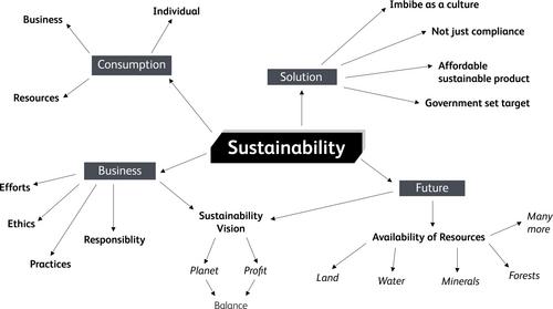 How do stakeholder groups make sense of sustainability: Analysing differences in the complexity of their cognitive frames