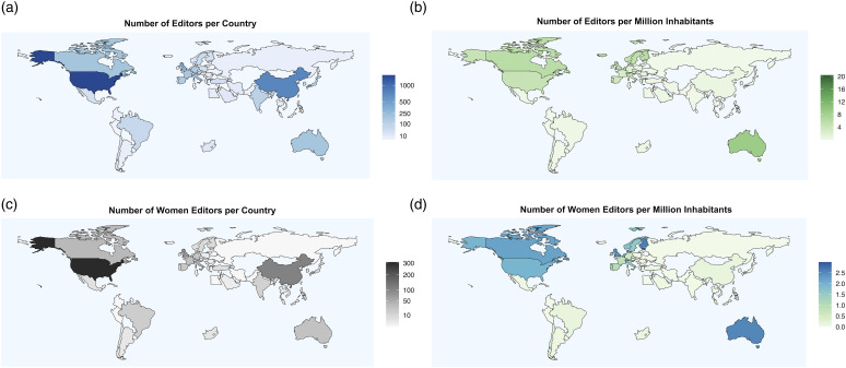 Mapping gender and geographic diversity in artificial intelligence research: Editor representation in leading computer science journals.