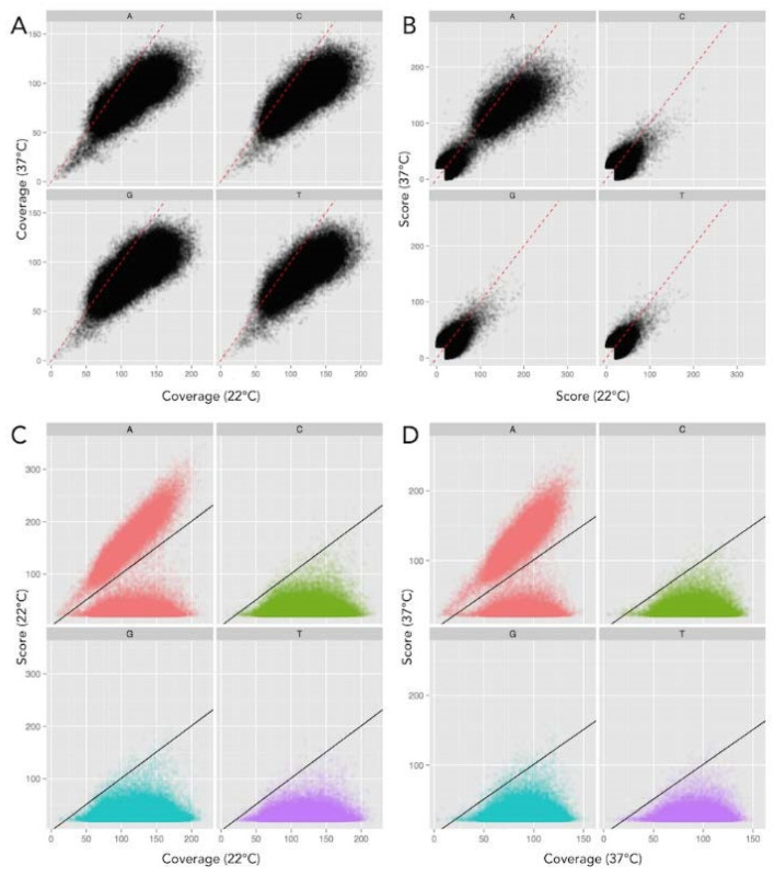 Comparison of <i>Yersinia enterocolitica</i> DNA Methylation at Ambient and Host Temperatures.