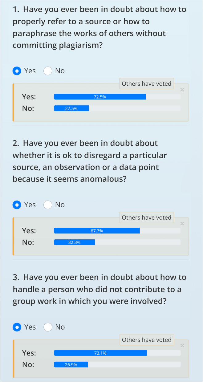 The quizzical failure of a nudge on academic integrity education: a randomized controlled trial.