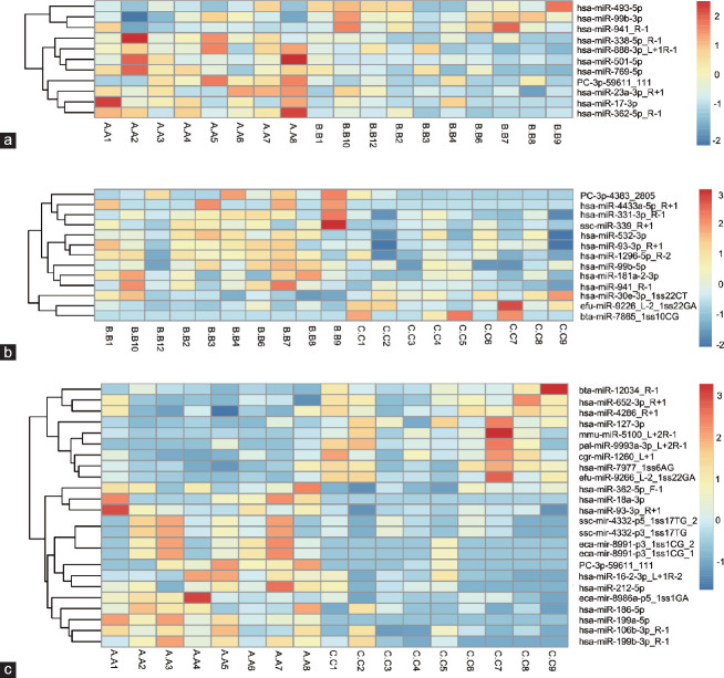 Altered microRNA expression profiles of human spermatozoa in normal fertile men of different ages.