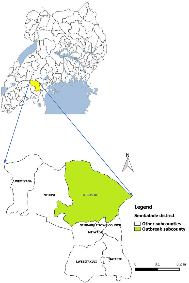 Rift valley fever outbreak in Sembabule District, Uganda, December 2020.