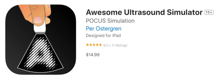 High Tech POCUS Education in Remote Environments: An App Review.