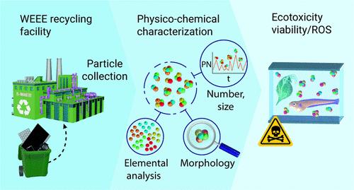 Characterization and Toxic Potency of Airborne Particles Formed upon Waste from Electrical and Electronic Equipment Waste Recycling: A Case Study