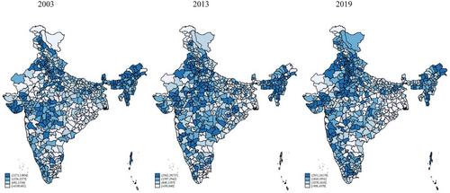 Spatial growth and convergence in Indian agriculture