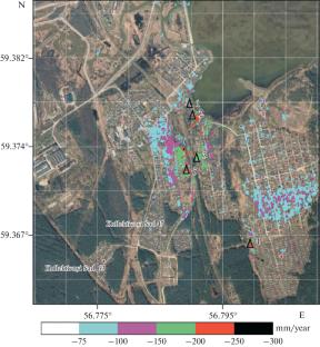 Monitoring of Subsidence in Berezniki City (Perm Krai) by SAR Interferometry. Method of Persistent Scatterers