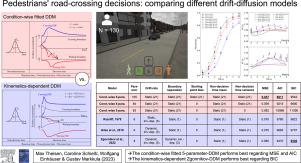 Pedestrians’ road-crossing decisions: Comparing different drift-diffusion models