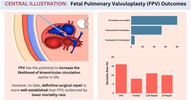 Impact of fetal pulmonary valvuloplasty in in-utero critical pulmonary stenosis: A systematic review and meta-analysis