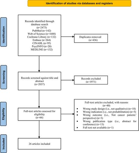 Attitudes and perceptions of cancer patients and healthcare providers towards prehabilitation: A thematic synthesis