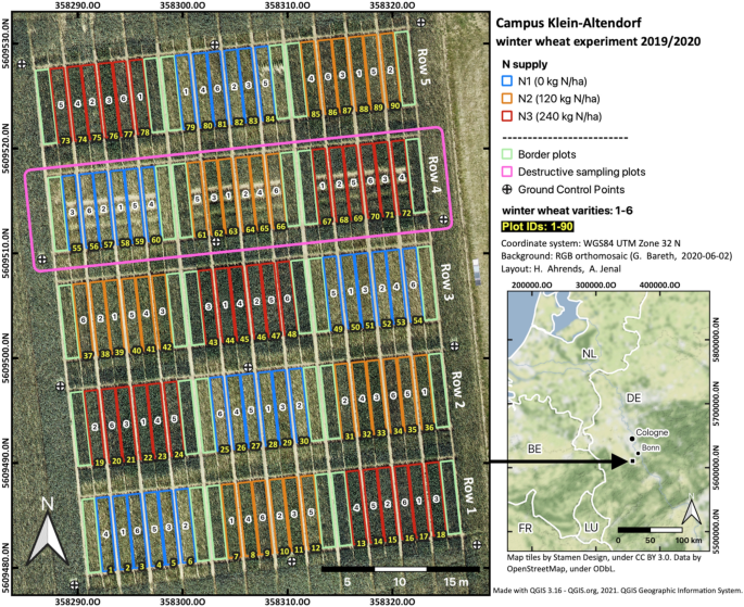 UAV LiDAR Metrics for Monitoring Crop Height, Biomass and Nitrogen Uptake: A Case Study on a Winter Wheat Field Trial