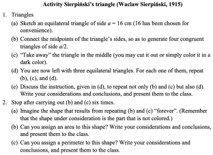 Collective and Individual Mathematical Progress: Layering Explanations in the Case of the Sierpiński Triangle