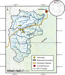 Ultrahigh resolution dissolved organic matter characterization reveals distinct permafrost characteristics on the Peel Plateau, Canada