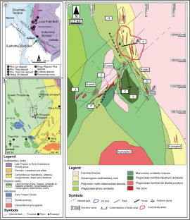 Geochemical vectors to ore and environmental significance at the Chatree epithermal low-sulfidation deposit, Thailand