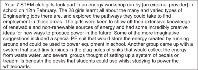 Invisible energy policy and schools: how energy issues feature in the policies and documents of a UK secondary school