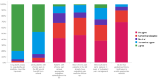 Referral pathways for chronic pain patients from Canadian emergency departments: emergency physicians' practices, perspectives, and recommendations.