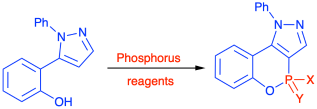 A Convenient One-Pot Synthesis of Novel 1,4-Dihydro-1,2-Benzoxaphosphinino[4,3-C]Pyrazoles