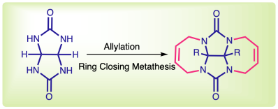 Synthesis of New Glycoluril Derivatives via Ring-Closing Metathesis