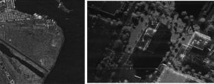 Restoration and Enhancement of Aerial and Synthetic Aperture Radar Images Using Generative Deep Image Prior Architecture