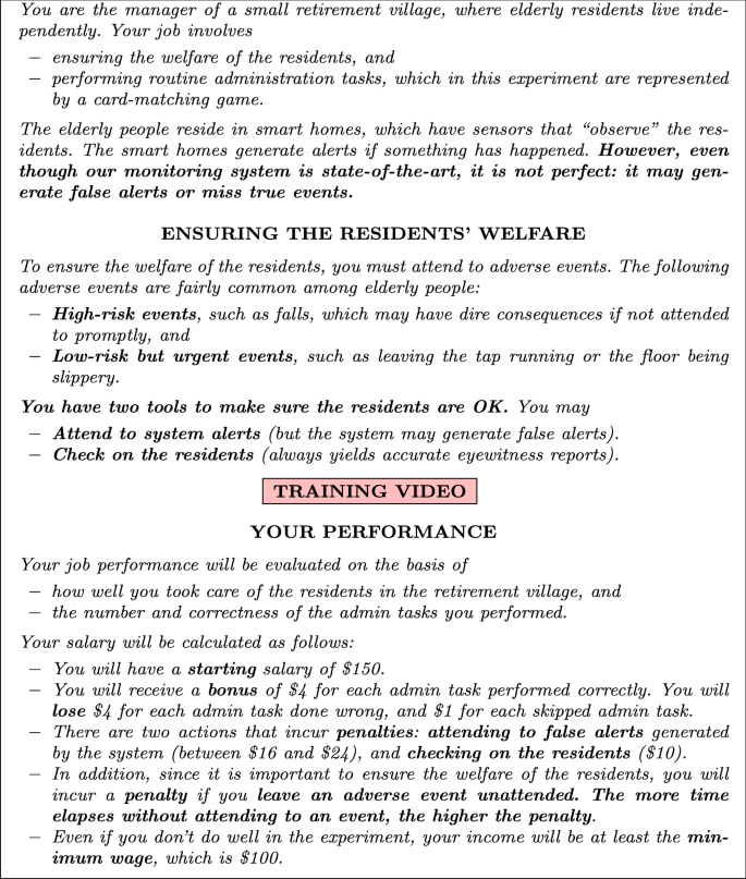 Influence of Device Performance and Agent Advice on User Trust and Behaviour in a Care-taking Scenario