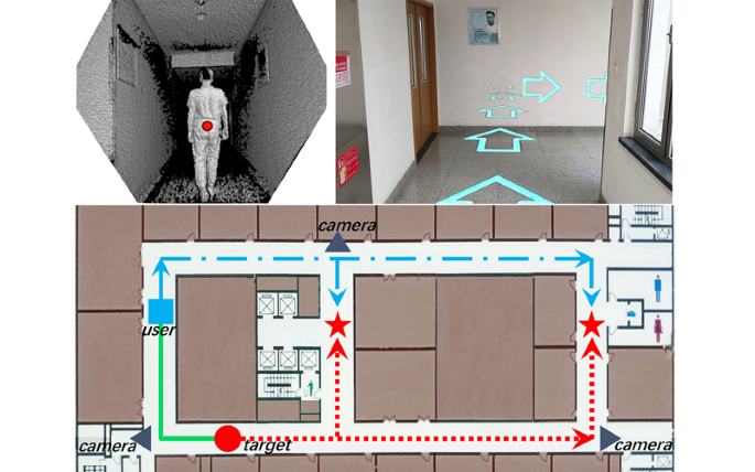 AR assistance for efficient dynamic target search