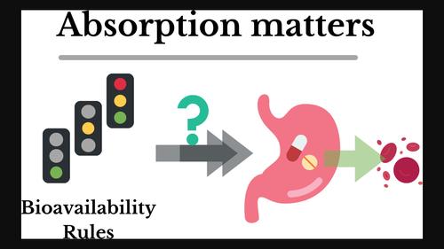 Absorption matters: A closer look at popular oral bioavailability rules for drug approvals.