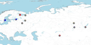 Distribution of symbiotic bacteria Spiroplasma, Rickettsia, Wolbachia in populations of Adalia bipunctata (Linnaeus, 1758)