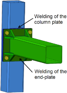 Analysis of the Mechanical Behaviour of an Innovative Removable Clamps-Based Connection System for Steel Square and Rectangular Profiles