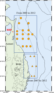 Distributions of tritium and 137Cs in coastal seawater and biota off Aomori and Iwate prefectures, Japan