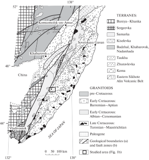 Gabbroids and Monzonitoids of the Tigriny Ore Cluster (Sikhote-Alin): Composition, Age, Geodynamic Setting, and Relationship with Mineralization