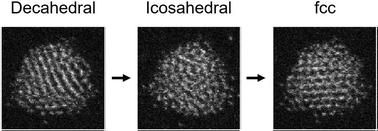 Frame-by-frame observations of structure fluctuations in single mass-selected Au clusters using aberration-corrected electron microscopy