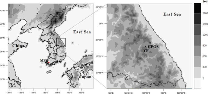 Snow Depth Estimation by using its Drop Size Moment in South Korea Regions