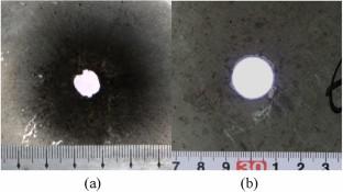 Analysis and Prediction of Hole Penetrated in Thin Plates under Hypervelocity Impacts of Cylindrical Projectiles