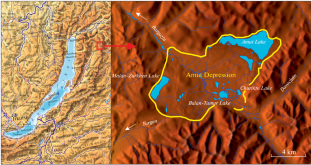 Relief and Landscapes of the Amut Depression (Northeastern Cisbaikalia)