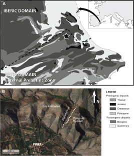 Palaeoenvironments of an Upper Cretaceous mixed carbonate-siliciclastic shelf of the external Prebetic domain (Valencia, SE Spain)