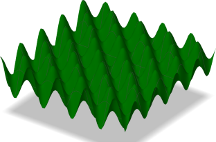 Homogenization of the non-isothermal, non-Newtonian fluid flow in a thin domain with oscillating boundary